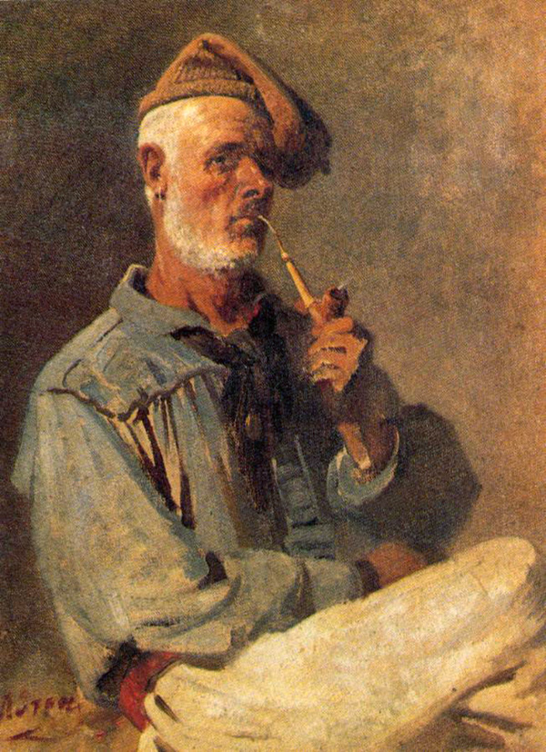 sailor smoking